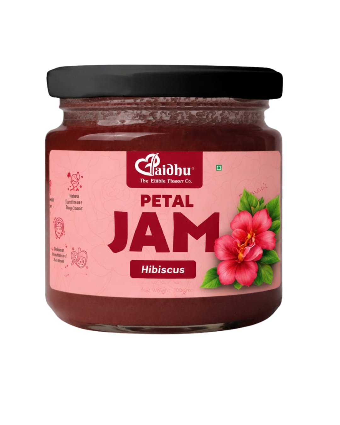 Hibiscus Petal Jam natural herbal spread